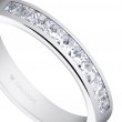 Eljegyzési gyűrű gyémánttal 14k 74B0052