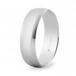 Argyor karikagyűrű 14k fényes fehéraranyból 6mm 5B60466 | Argyor.