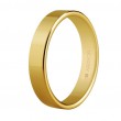 Karikagyűrű 18k aranyból 4mm klasszikus 5140150