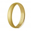 Karikagyűrű 18k aranyból 4mm klasszikus 50405
